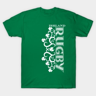 Ireland Rugby Classic Celtic Tattoo Design T-Shirt